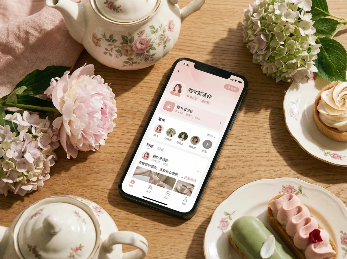 黑丝高跟 手机应用界面展示